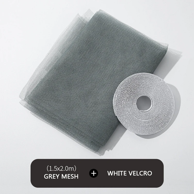 Description Picture 3 of itemFly Mosquito Window Net Insect DIY Simple Mesh Window Screen Net Indoor Mesh Bug Mosquito Net Easy To Fit With Tape Home Textile