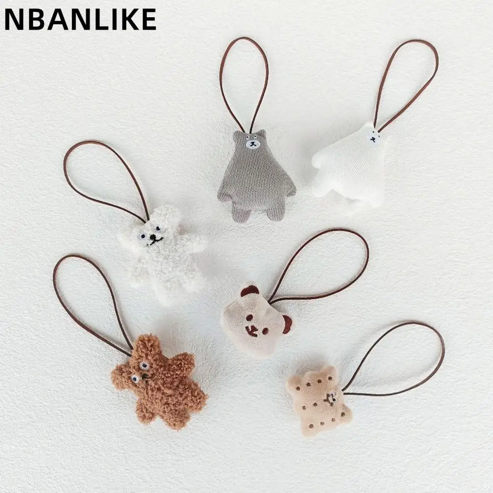 

1 PC Portable Soft Bear Bag Pendant Kawaii Cute Backpack Match Accessories