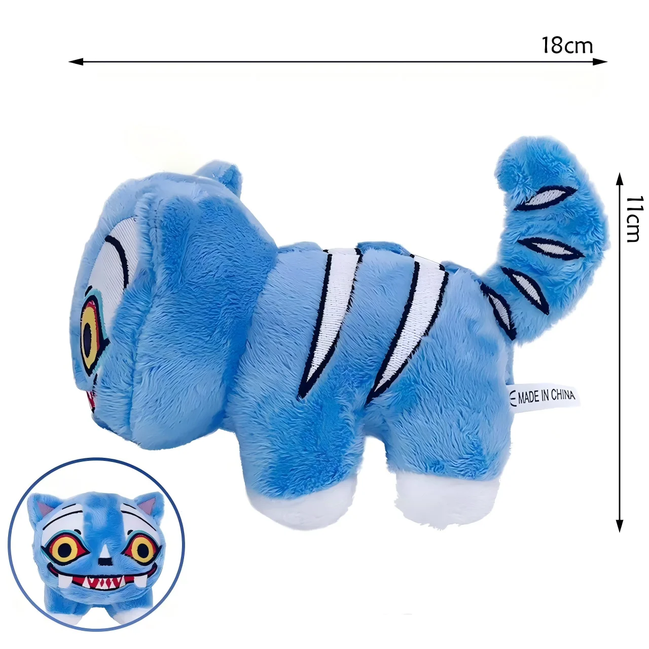 Peluche Tigre Demon De Hunters KPOP - Juguete Suave Coleccionable, Regalo Para Fans, Versión Mini, Ideal Para Halloween O Decoración