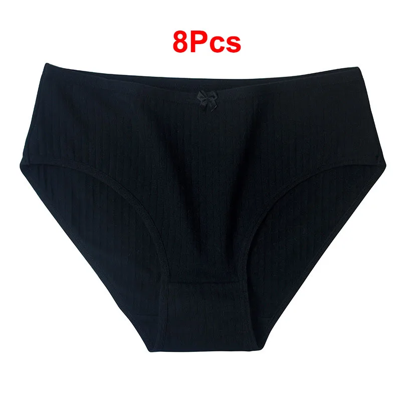 8Pcs Black