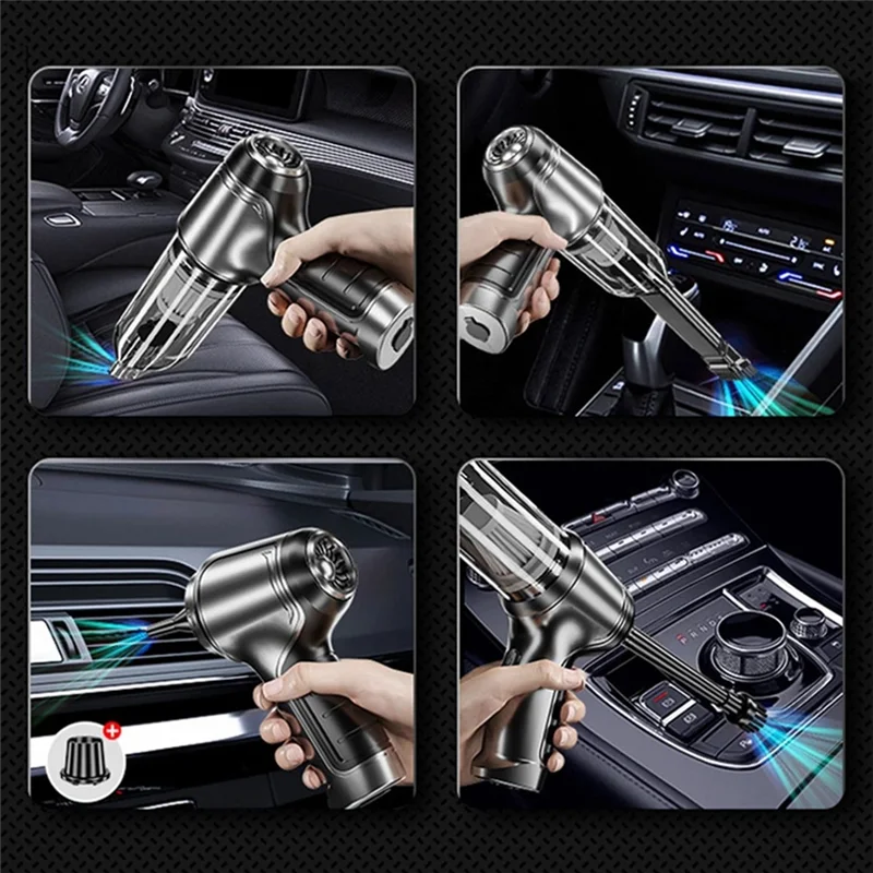 Brushless Motor Vacuum Cleaner Wireless Multifunction Blower Strong Suction Car Handheld Powerful Hand Home Portable 4