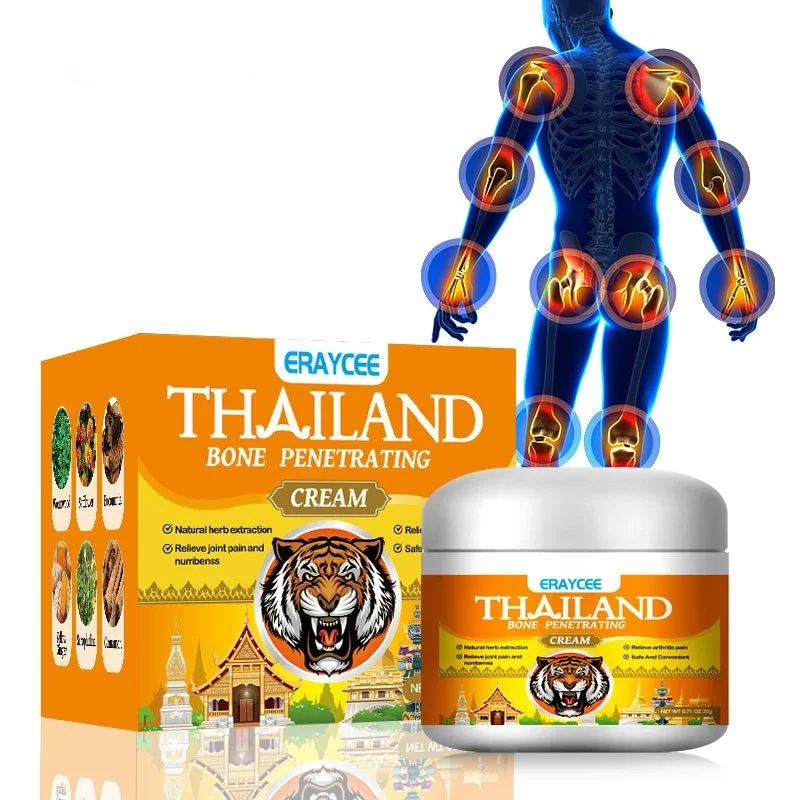Thailand Tiger Balm Ointment 20g Joint Arthritis Muscle Pain Patch Red Tiger Balm Body Massage Itch Bone Penetrating Cream pain analgesic cream