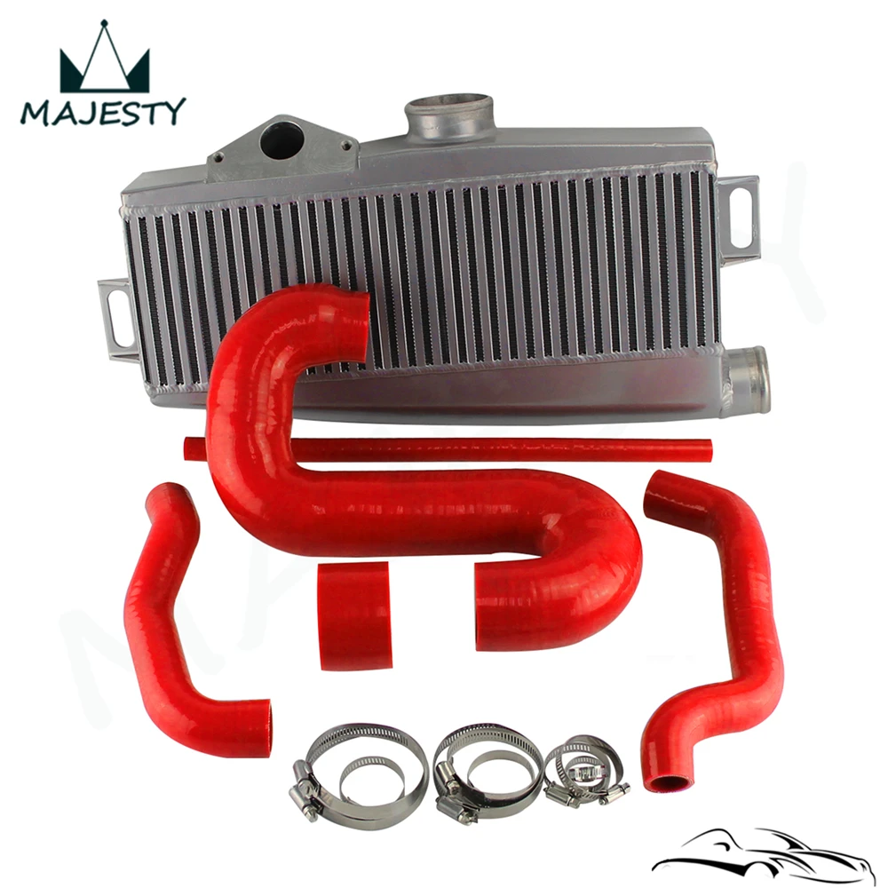 Topmount Turbo Intercooler With Silicone Hose For Subaru Impreza Wrx