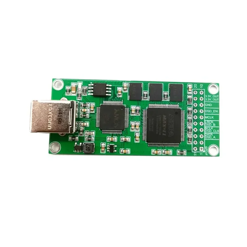 크리스탈 업그레이드 XMOS CPLD U208 DAC 카드, USB 디지털 인터페이스, I2S DSD, AK4497, ES9038 디코더에 적합