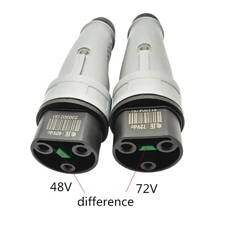 Original YEEDA 48V /72V plug & socket kit Y-60 for LVTONG/Marshell/Eagle/Excar/Langqing Electric golf cart 3