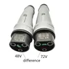 Original YEEDA 48V /72V plug & socket kit Y-60 for LVTONG/Marshell/Eagle/Excar/Langqing Electric golf cart 3