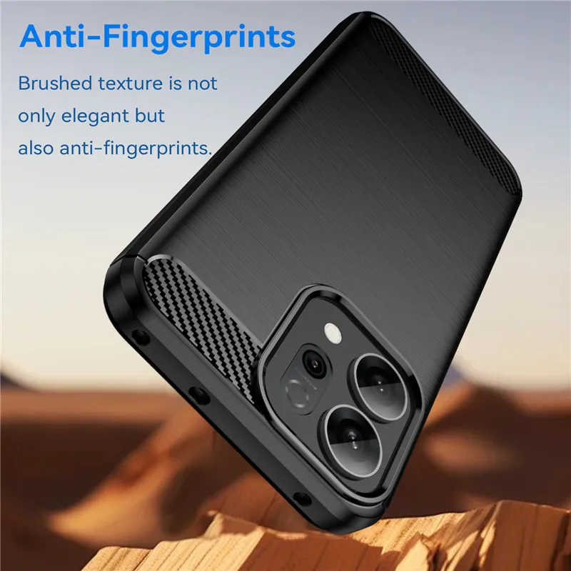 Funda Silicona Para OPPO Reno 14 5G / Reno14 5G - Delgada, Antigolpes, Antihuellas, Compatible Con Carga Inalámbrica, Negro