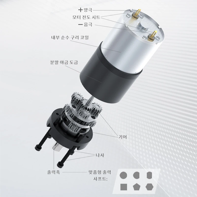 유성 기어 모터, 저속 고토크 소형 모터, DC 전기 모터, 14RPM-1930RPM12V, 24V DC, 36GP3530, 유성 기어