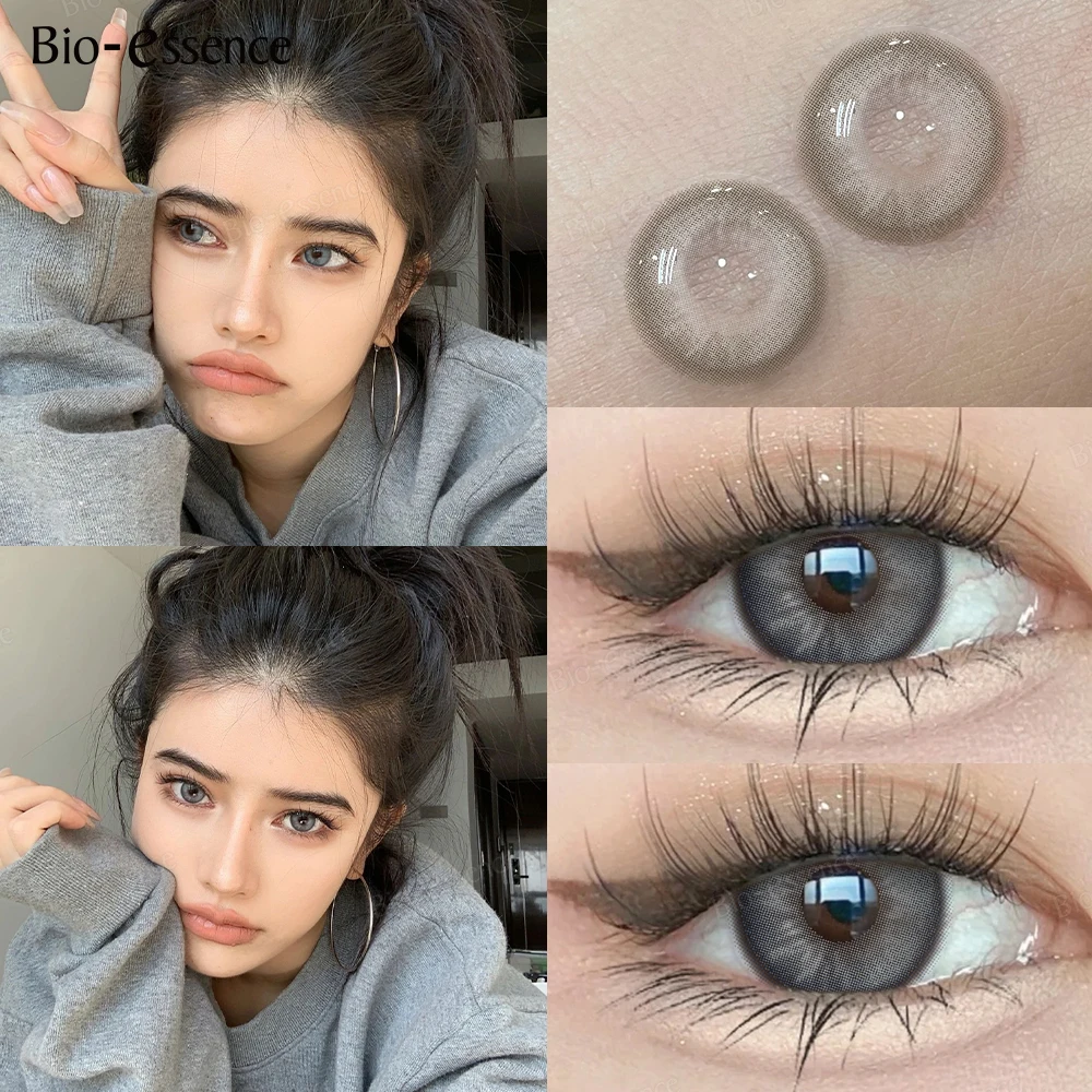 Bio-Essence Green Prescription Fashion Contact Lenses