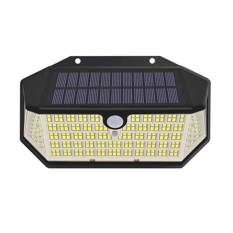 

4Pcs/lots Solar Outdoor Lights 266 LED Solar Powered Motion Sensor Flood Lights IP65 Waterproof 3 Modes Wall Lamp Porch Yard