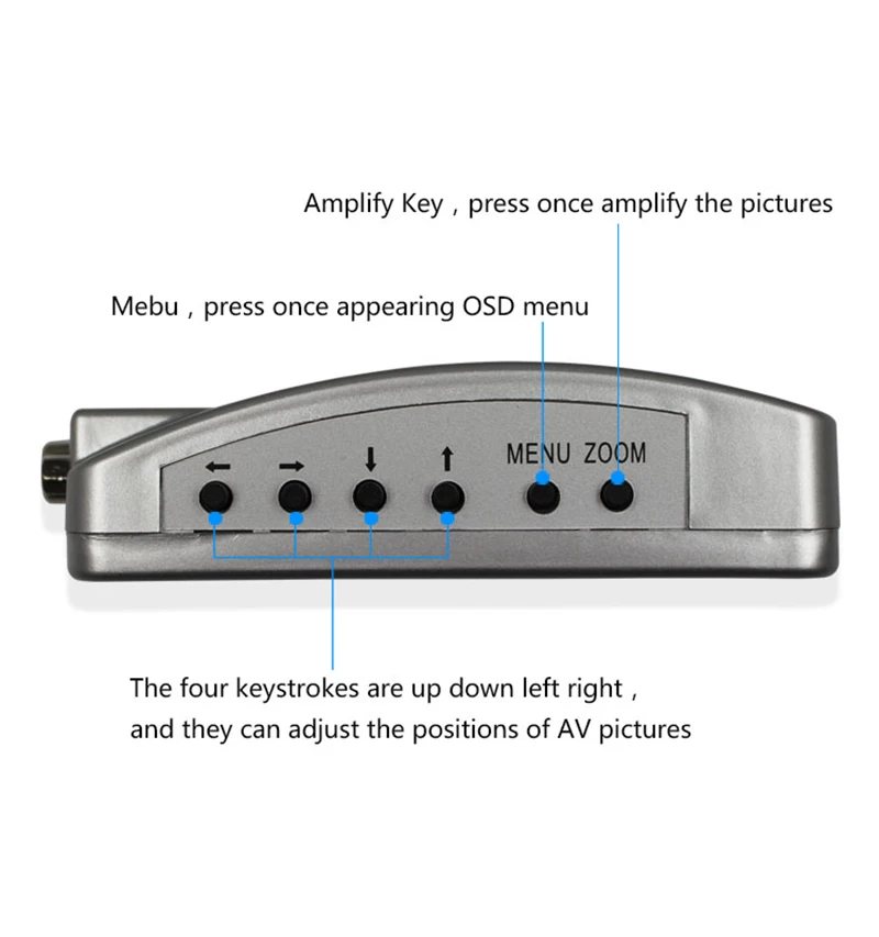 Vga to av converter VGA to AV RCA Composite Video Adapter Converter Laptop PC to TV Switch Box Support S-video VGA Out NTSC/PAL Computer Signal