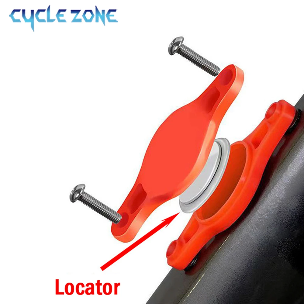 For Airtag Air Tag Bike Mount Bottle Cage Mount Bike Loss Prevention Stem Road GPS Holder Card