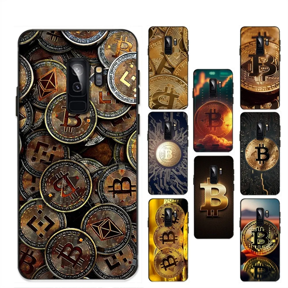 Custodia Per Telefono Bitcoin Coin Per Samsung S 20 21 22 23 Plus Ultra Per Redmi Note 8 9 10 11 Per Huawei Y 5 6 9