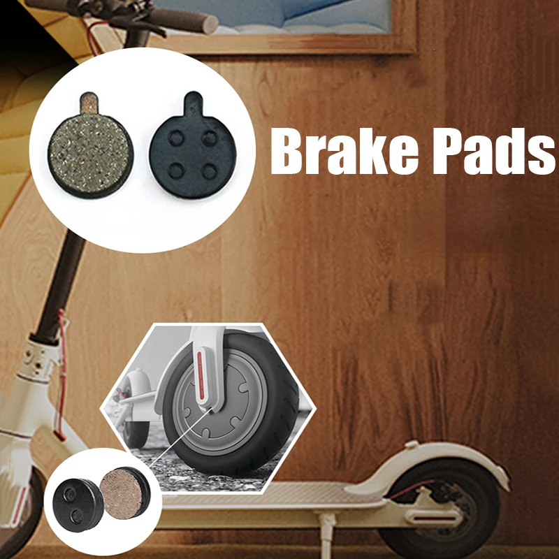 Electric Scooter Disc Brake Pads 2/10PCS For Xiaomi M365 Pro Kick Scooter Replacement Part Friction Plates Plates Disc Brake Pad