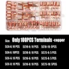 أدوات يدوية كابل العقص كماشة HX-50B 6- 50mm2 AWG 8 - 1/0 مناسبة ل عروة كابل السيارات النحاس ذراع بنهايته حلقي صدفي