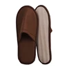 1 Pair Hotel Slippers Men Womens Top Quality Velvet Travel Disposable Cotton Home Hospitality Shoes Cheap SPA Guest Slides 6