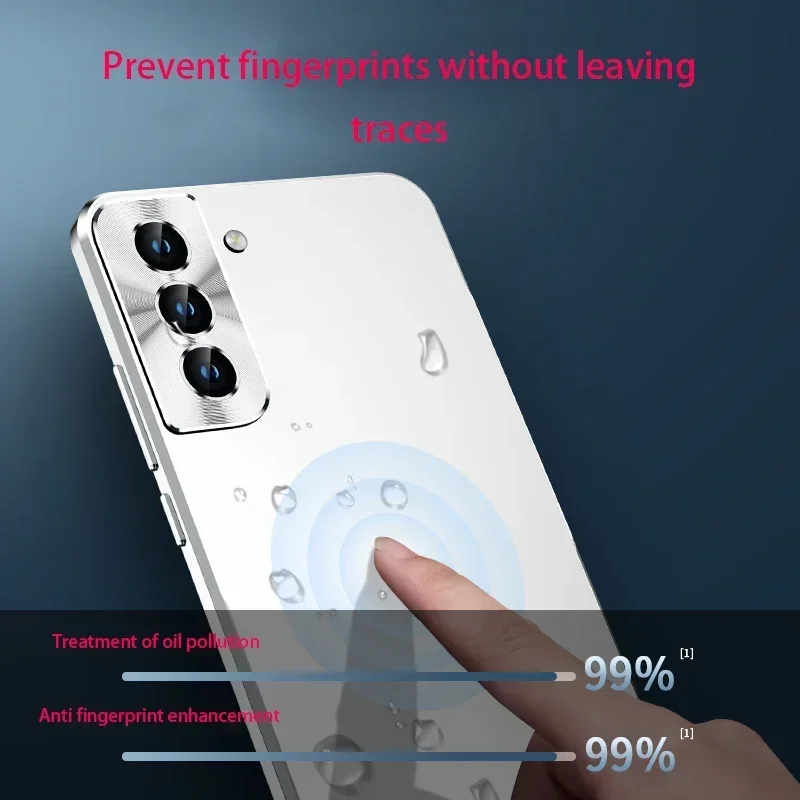 For Samsung Galaxy S23 S21 S22 S24 Ultra Phone Case Metal Magnetic Built in Lens protection aluminium alloy Shockproof cover