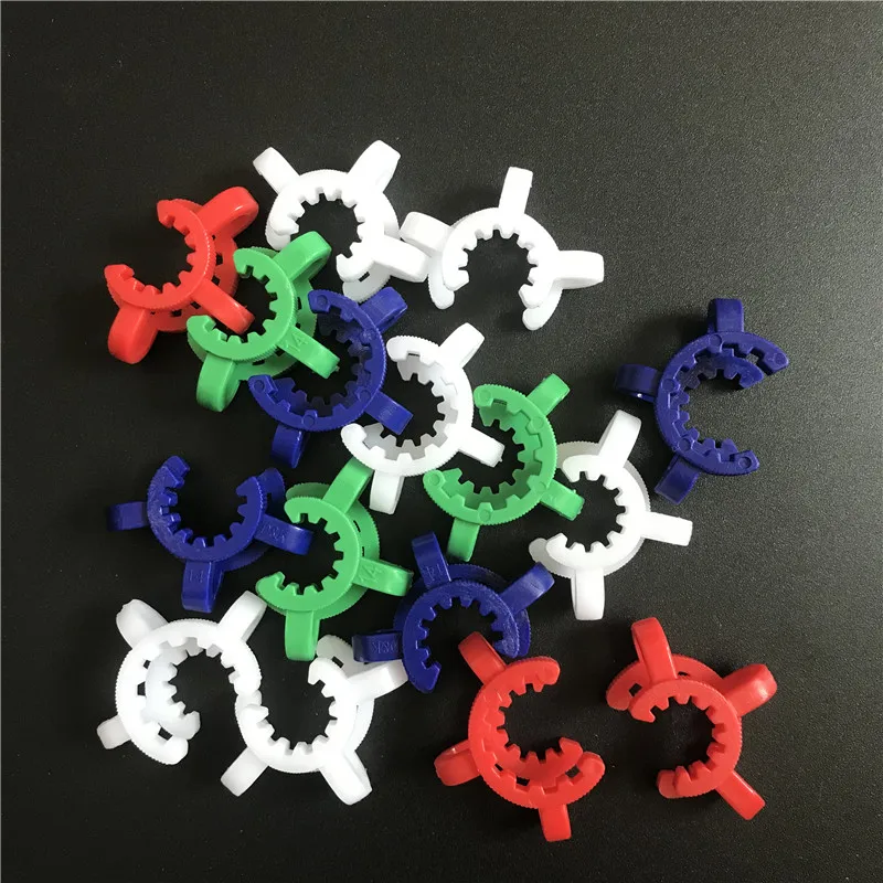 Plastic Keck Clip Lock 5Pcs 10mm 14mm 19mm For Hookah Tube Shisha Pipe Fixed Nectar Collector Smoking Cigarette hookah accessories