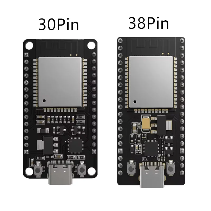 Dual-Core ESP32 Development Board with WiFi & Bluetooth - CP2102 Ultra-Low Power Consumption