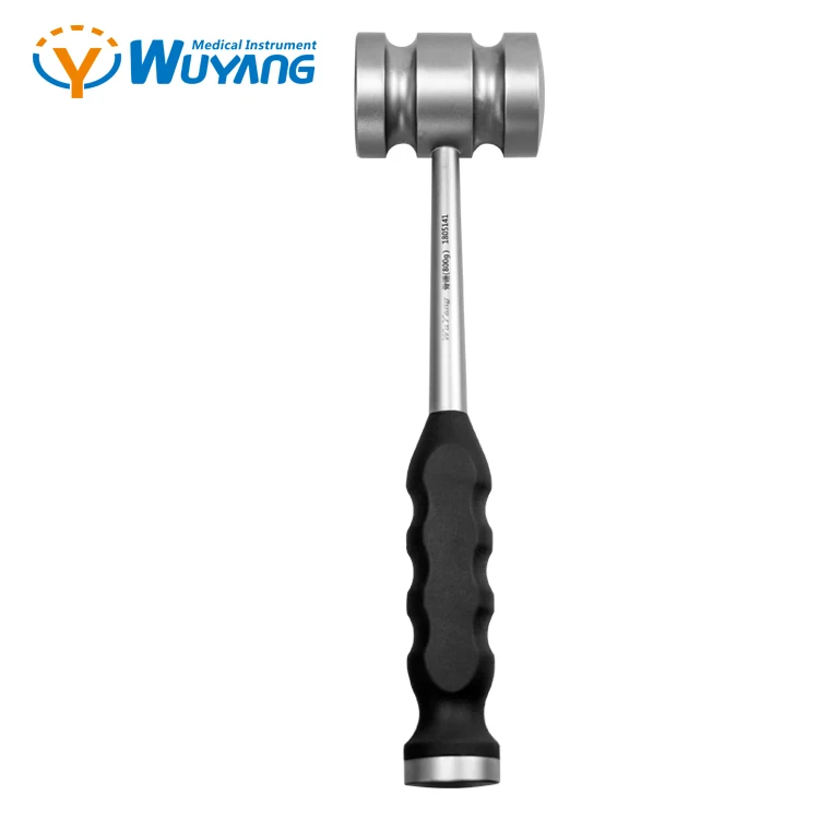 

Bone hammer with silicone handle