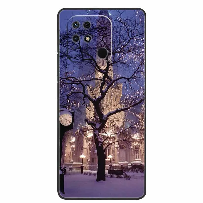 Wolf and Lion Design Soft Silicon Phone Case - Cute Cartoon Back Cover