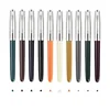 JINHAO 86 Fountain Pen Silver Cap with Clip 0.5mm Resin Classic Ink Pen Student Office School Supplies Stationery PK 9019 6