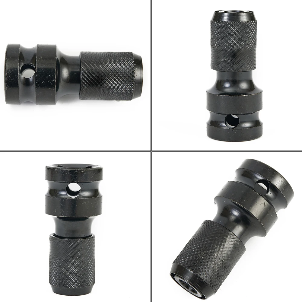 

1/2inch Square Female Drive To 1/4inch Hex Shank Socket Converter Adapter Woodworking Tools Herramientas Ferramentas Brocas Tool