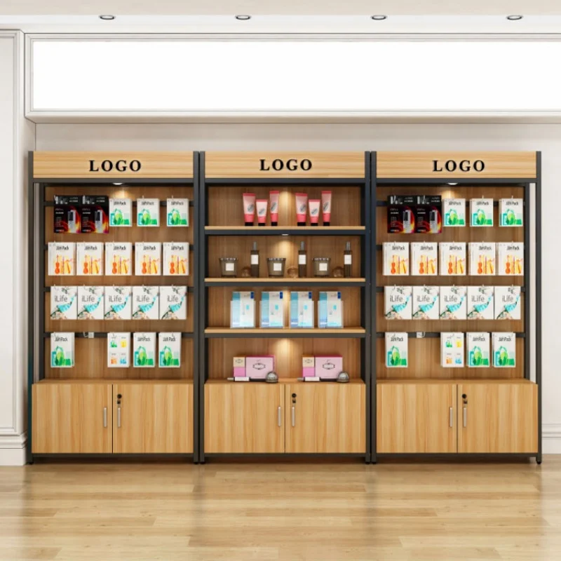 Elevate your retail display with the robust and versatile supermarket gondola shelving system.