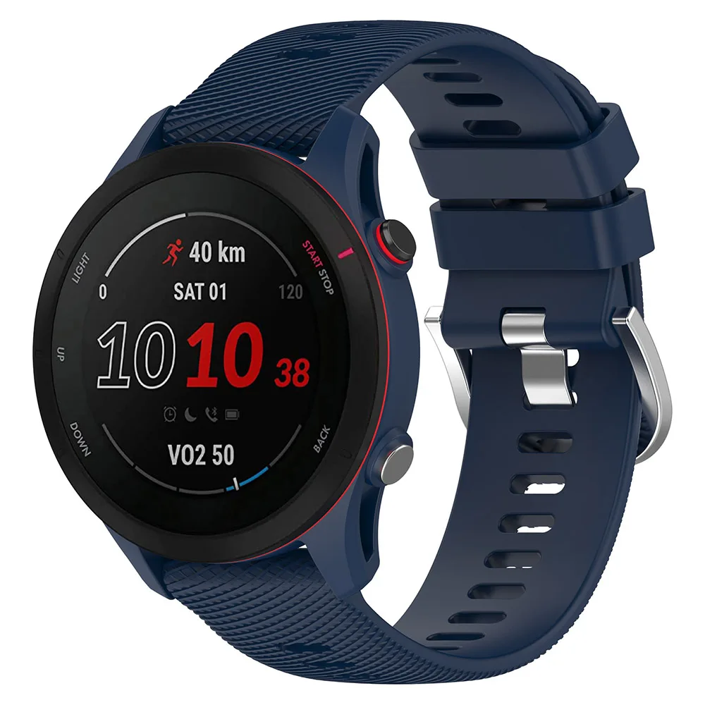 Für Garmin Forerunner 255 255S 265S 265 Silikon Armband Armband für Garmin Vivoactive 4 4S Venu 2 3S Smart Uhr Band – Detail 10