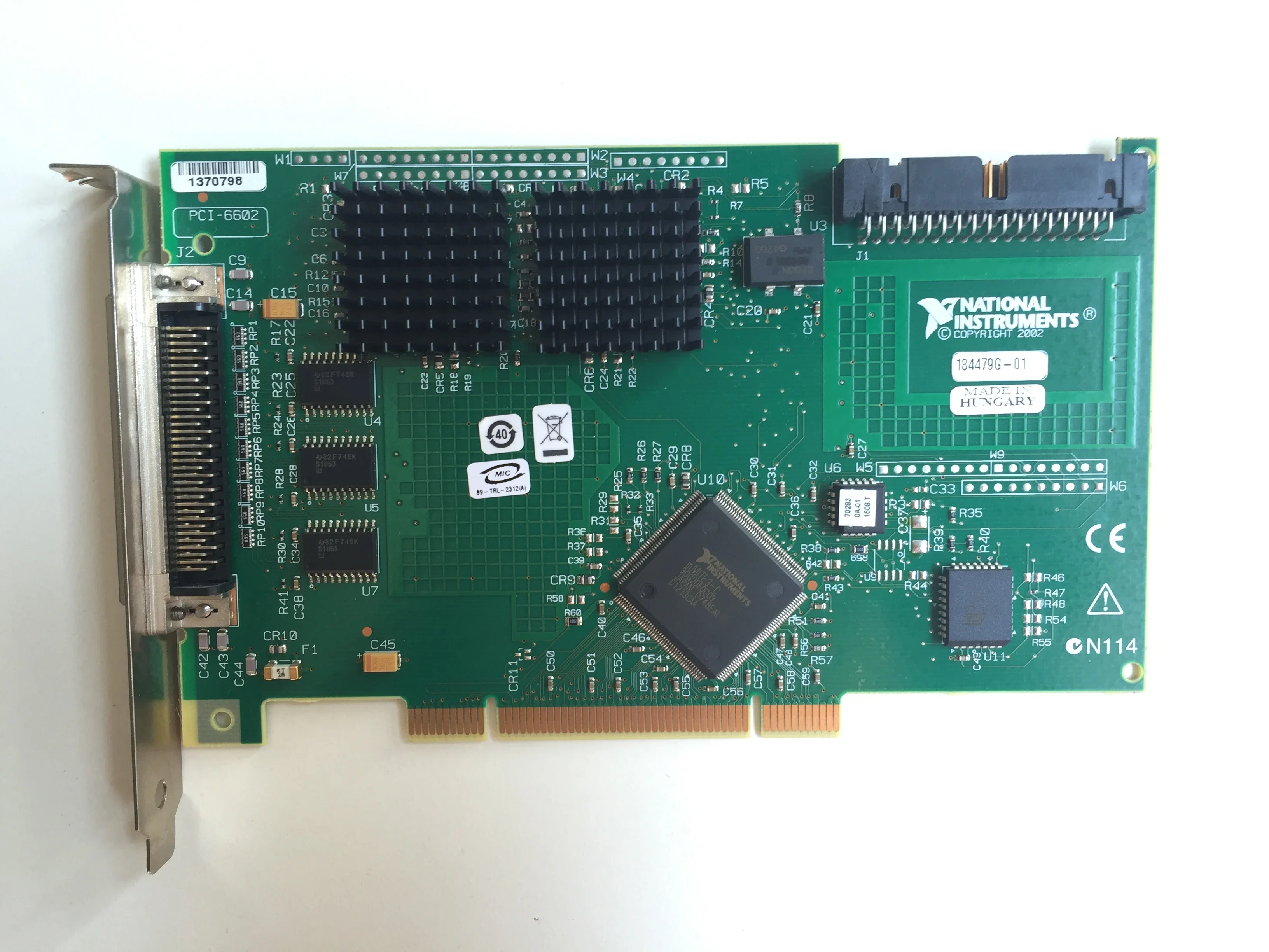 

American NI PCI-6602 Digital I/O Module 777531-01 Is Original, Brand New And Unopened, Which Supports Inspection.