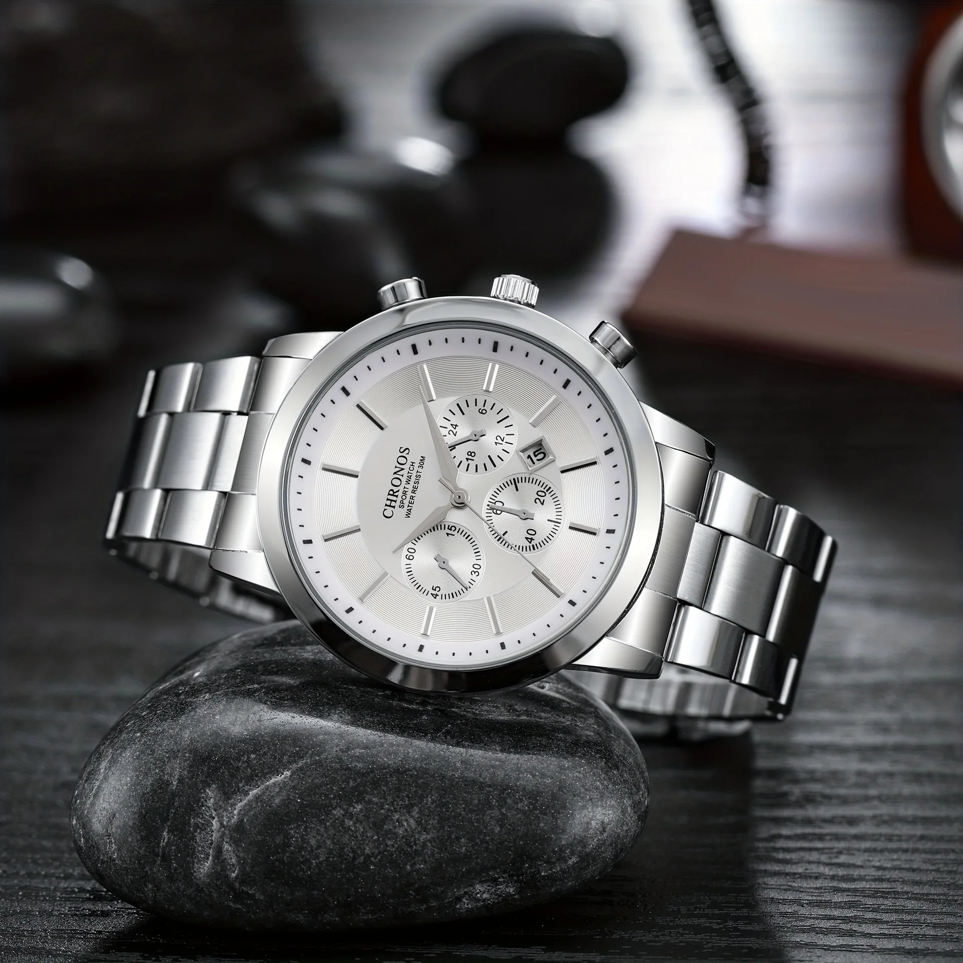 Men Luxury Quartz Watch Waterproof Male Wrist Watches Men’s Luminous Non Automatic Casual Quartz Watches for Man