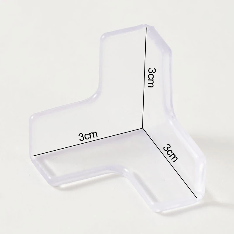 8/10/12pcs Baby Safety Corner Silicone Protector Table Soft Transparent Children Anti Collision Corner Edge Protection Guards