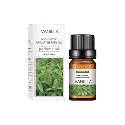 Pure Natural Plant Essential Aromatherapy Oil - 10ml Air Freshener Fragrance - 10ml (Oil - VANILLA)
