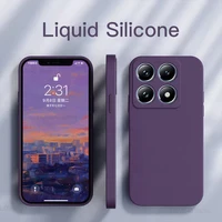 Mi 14T Mi14T Pro Case Luxury Liquid Silicone Shockproof Phone Case For Xiaomi Mi 14T Mi 14 T Mi14T Pro Back Soft TPU Cover Funda 1