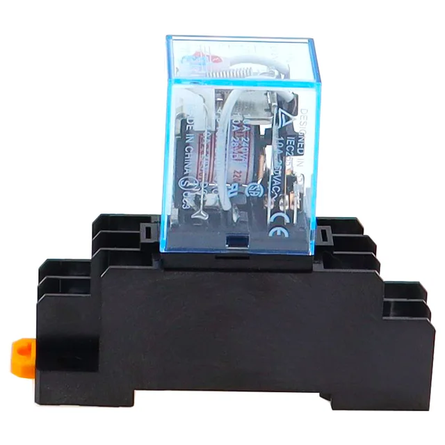 Mini Relé LY2NJ Bobina DC12V DC24V AC110V AC220V HH62P JQX 13F10A 220V Relé Electromagnético En - Foto 8