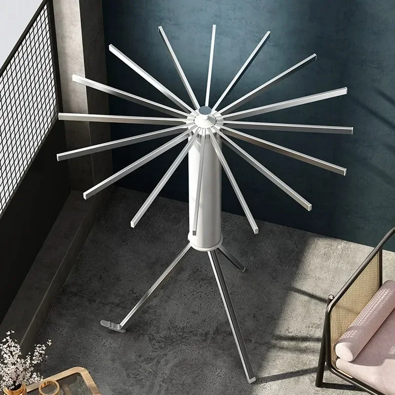 설치가 필요 없는 건조 랙, 발코니 접이식 랙, 가정용 물건, 이불 의류 및 양말 건조 랙