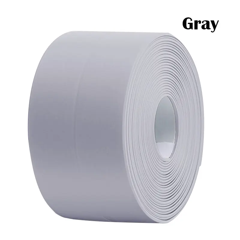 PVC Waterproof Sealing Tape Bathroom Toilet Caulk Tapes Kitchen Sink Countertop Mildew Fouling Proof Sealer Self Adhesive Strip - Image 8