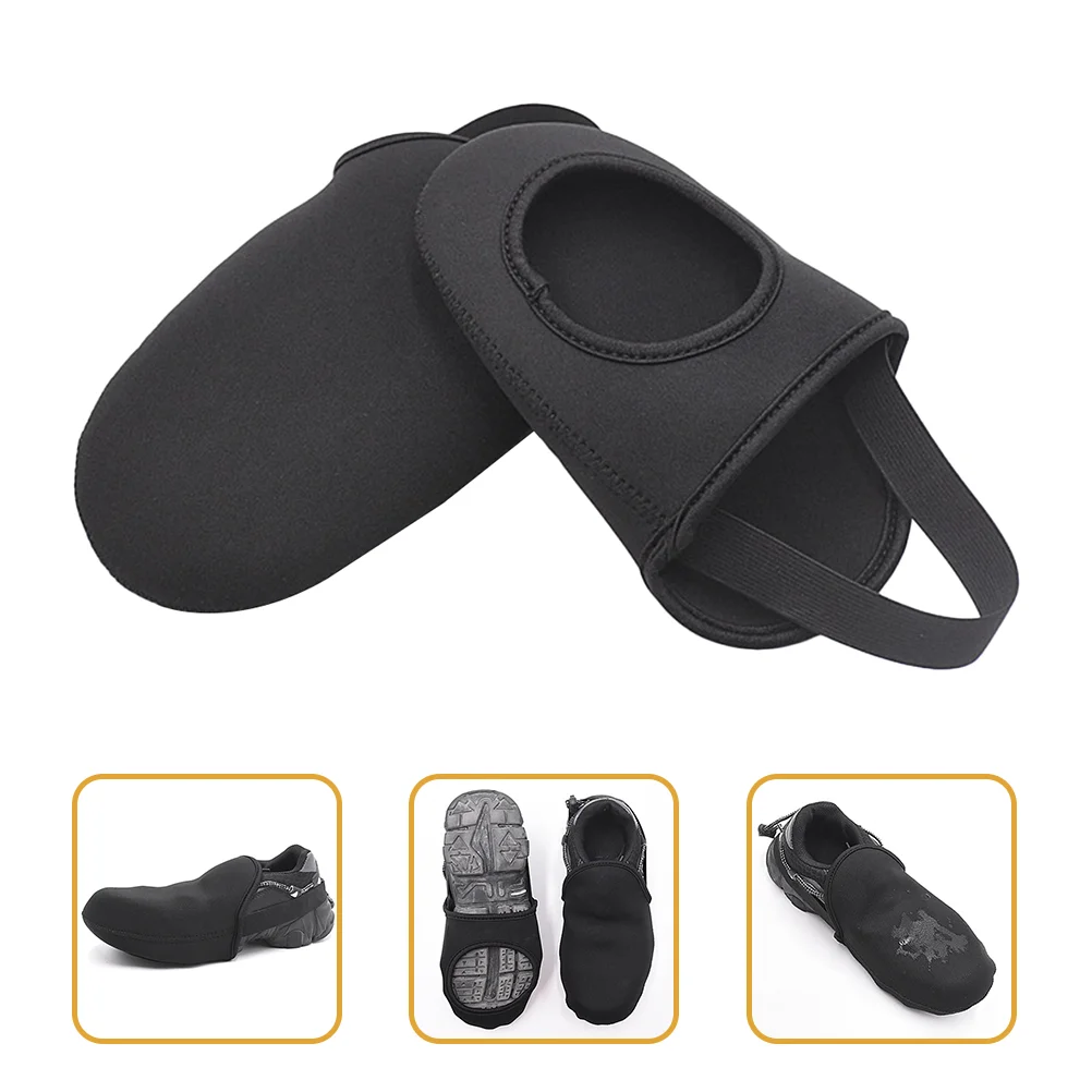

Bicycle Shoe Covers Practical Half Overshoes Portable Windproof Neoprene Mounting Protector