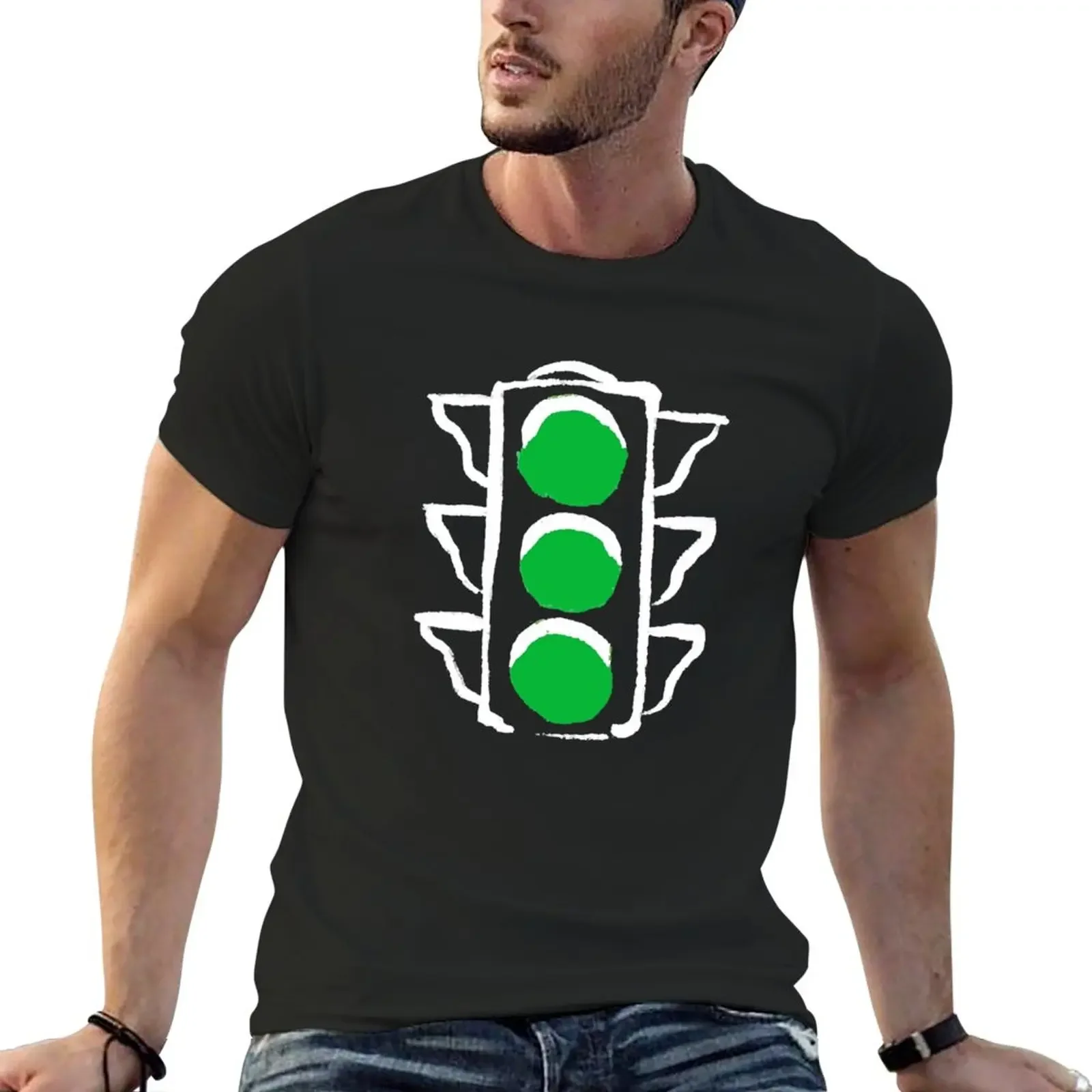 Greenlights T-Shirt Blanks Magliette Anime Per Uomo Pack