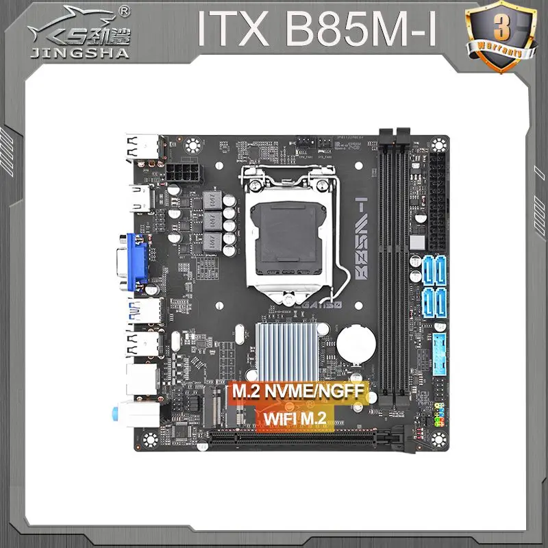 JINGSHA B85M-I mini itx Motherboard LGA 1150 Placa Mae Desktop PC