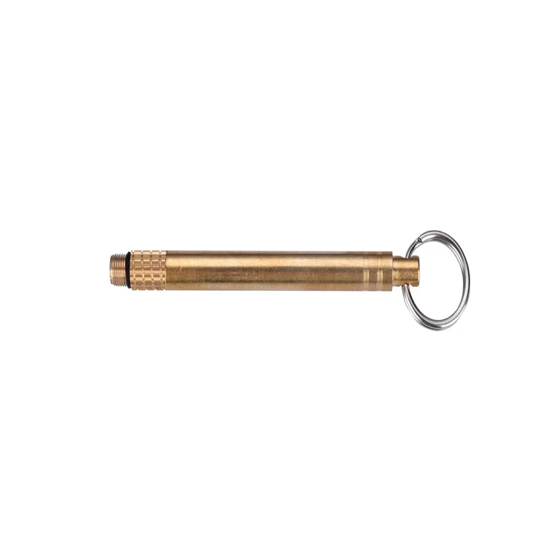 Titanium Outdoor Edc Portable Multi-Purpose Toothpick Bottle Fruit Fork Camping Tool Toothpick Tube Is More Durable Than Floss