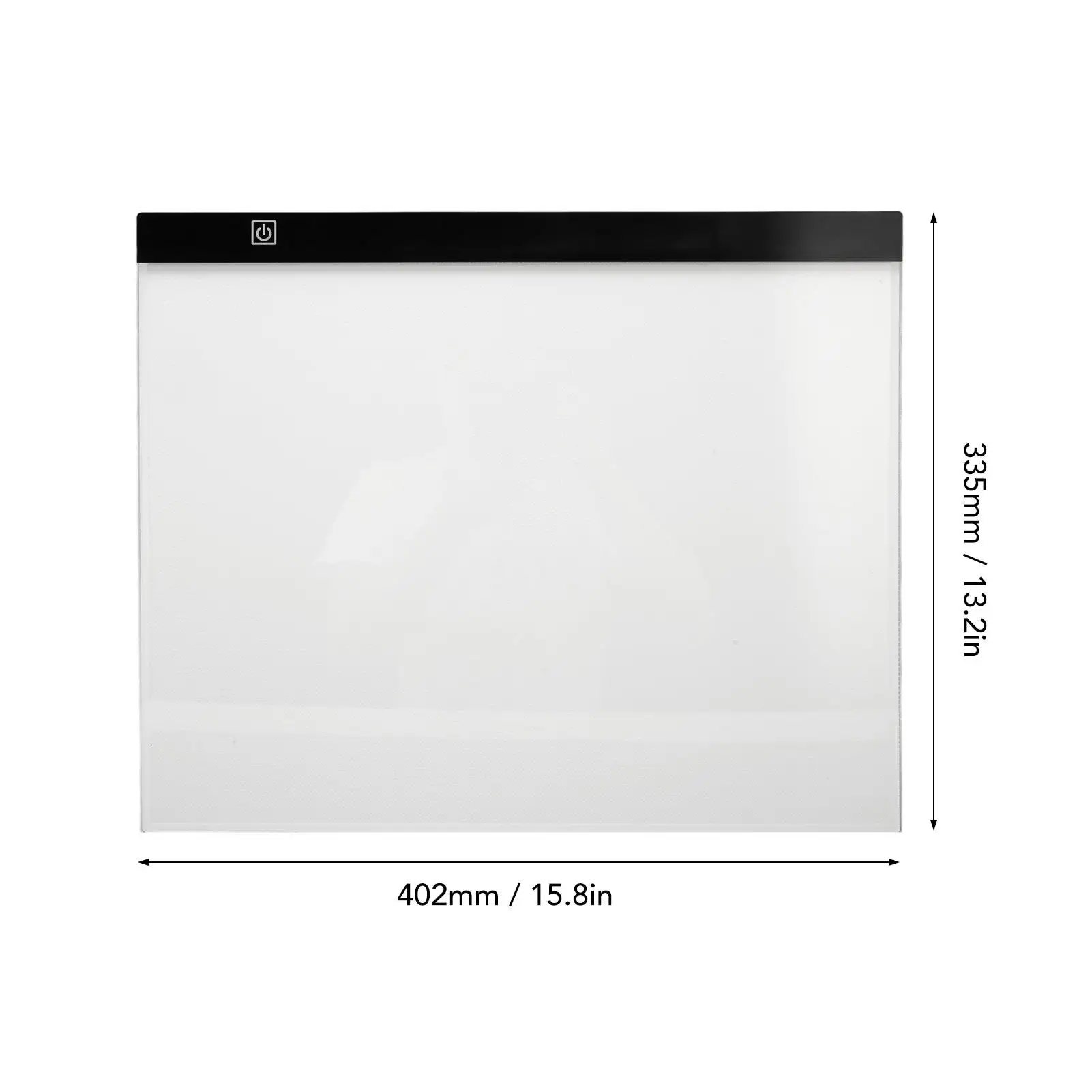 그림용 USB 전원 A3 라이트 보드 트레이서, 12000K LED 무단 조광 스케치 트레이싱 패드