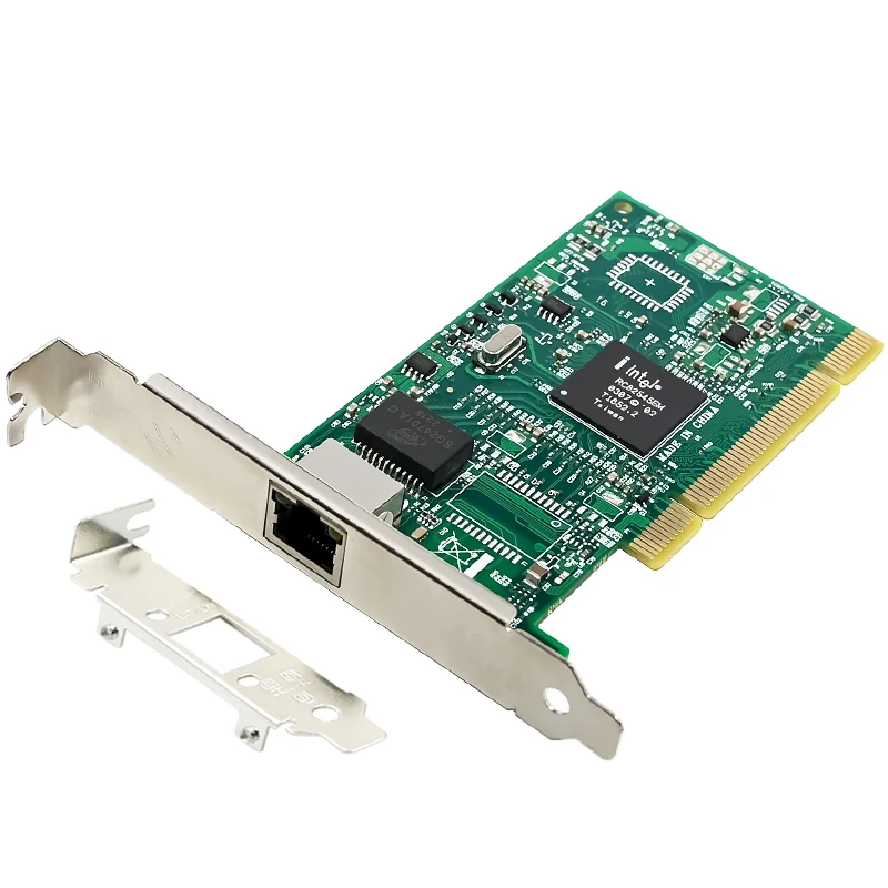 Intel I82545 기가비트 PCI 네트워크 카드용 - 10/100/1000Mbps RJ45 이더넷 어댑터 서버/데스크탑 - 고성능 NIC 1G