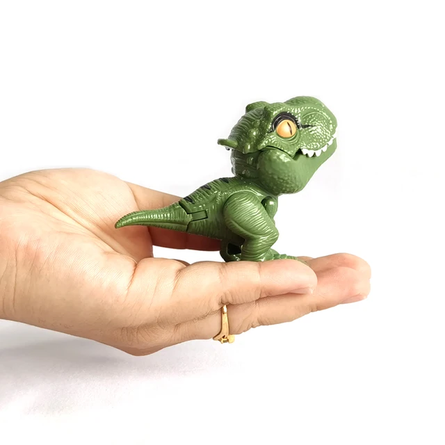 Hand Dinosaur Toy Kids Finger Biting Dinosaur Model Creative Fidget Dino Tricky Jurassic Tyrannosauru Interactive Children Gift 5