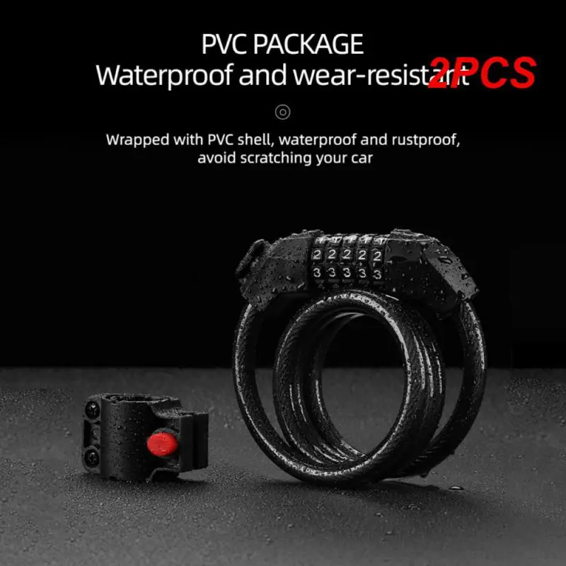 

2 шт. Портативный прочный крепкий прочный инновационный велосипедный замок, крепкая защита для велосипеда, крестовый замок для путешествий на велосипеде