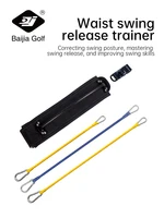 BAIJIA Golf Swing Training Aid Arm Waist Band Posture Correction Practicing Guide Belt for Golf Beginner Correcting Tools 1