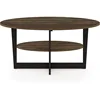 Coffee Table, 1-Pack, Columbia Walnut/Black 4