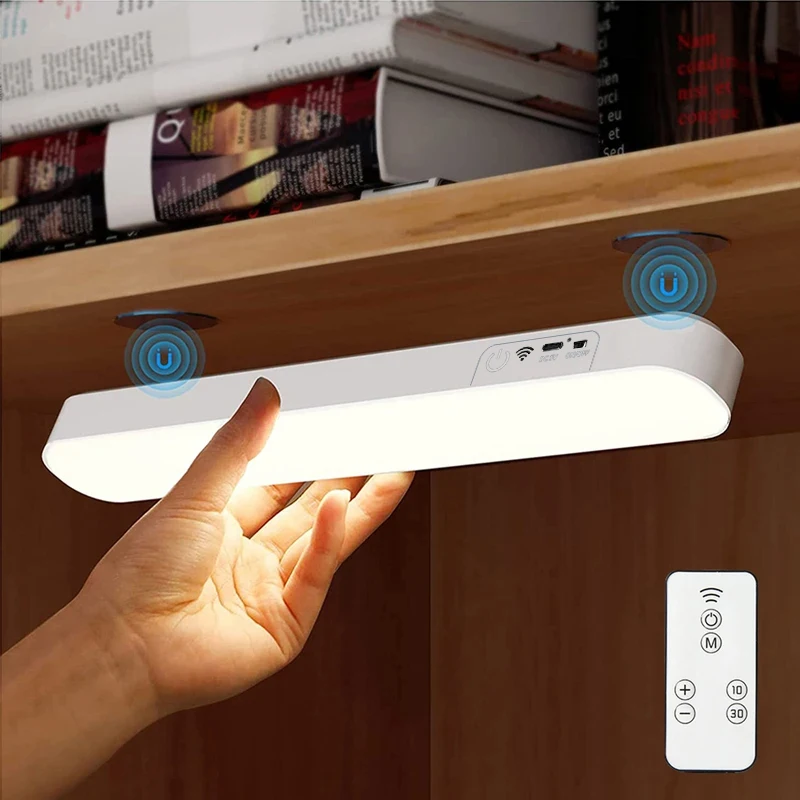 Led Night Light USB Charging Wireless-Use No Video Flicker Eye Protection Timed 10 Or 30 Minutes Turn Off Night Lamp