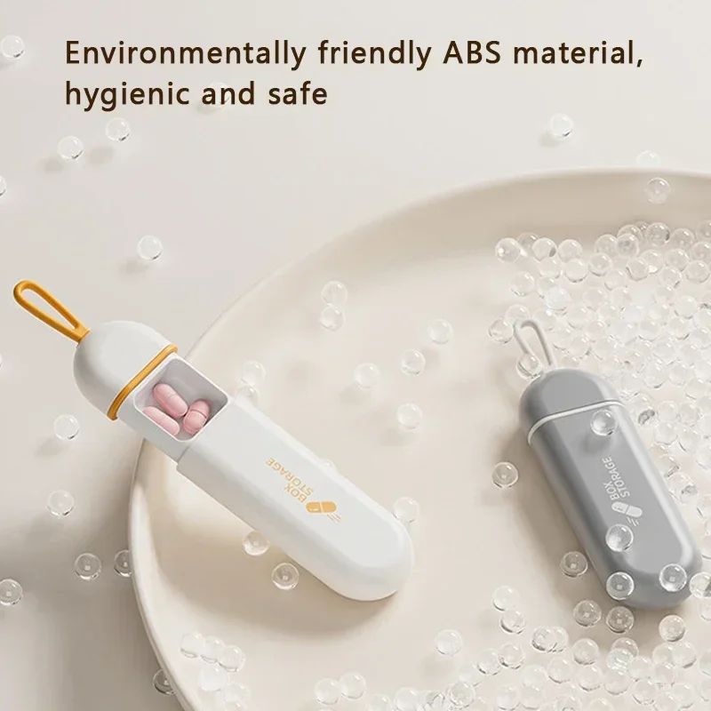 Portable Pill Box Dispenser Medicine Storage Kit