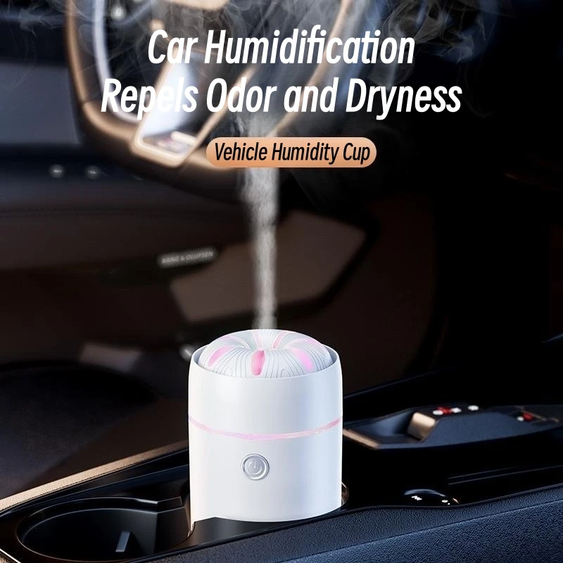 Mini Portable USB Aroma Diffuser Air Humidifier Home Appliance 100ML Ultrasonic Car Fragrance Diffuser with Colorful Night Lamp